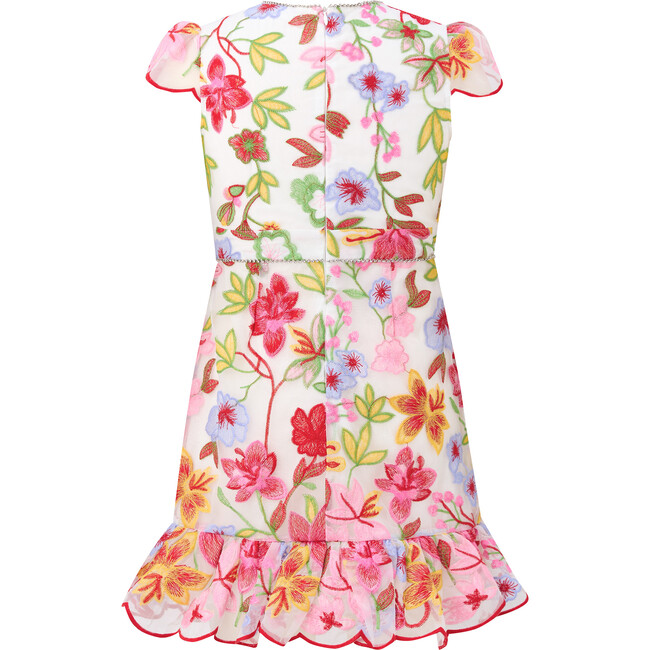 Arabella Embroidered Mini Dress, Floral