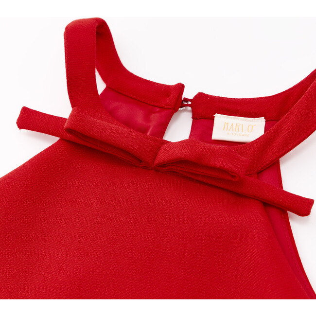 Christy Mini Dress, Red - Dresses - 3