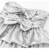 Aubree Mini Dress, Silver - Dresses - 3