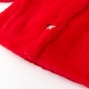 Lucia Fur Jacket, Red - Jackets - 7