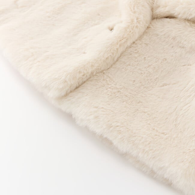 Lucia Fur Jacket, Creme - Jackets - 7