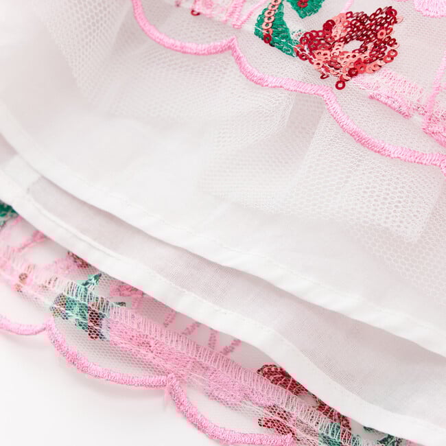 Shyla Embroidered Mini Dress, Floral - Dresses - 7