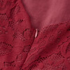 Rosella Lace Sleeve Mini Dress, Red - Dresses - 8