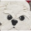 Hand Felted Wool Christmas Pillow - Dog in Box - 20" - Accents - 2 - thumbnail