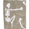 Halloween Skeleton Table Runner, White/Grey - Accents - 2 - thumbnail