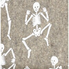 Halloween Skeleton Table Runner, White/Grey - Accents - 3 - thumbnail