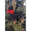 Rottweiler Dog Hand Knit Christmas Ornament - Ornaments - 2 - thumbnail