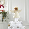 Brown Dog Angel Handmade Felt Christmas Tree Topper - Tree Toppers - 2