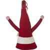 Handmade Christmas Gnome Tree Topper in Hand Felted Wool - Tree Toppers - 3 - thumbnail