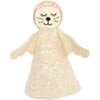 Cat Angel Handmade Felt Christmas Tree Topper in Cream - Tree Toppers - 1 - thumbnail