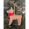 Chihuahua Dog Hand Knit Christmas Ornament - Ornaments - 2