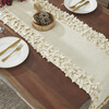 Wool Table Runner Border, Cream - Accents - 4 - thumbnail