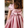 Astrid French Silk Smocked Dress, Pink - Dresses - 5 - thumbnail