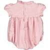 Astrid French Silk Smocked Bubble, Pink - Rompers - 4 - thumbnail