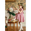 Astrid French Silk Smocked Dress, Pink - Dresses - 6 - thumbnail