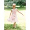 Marguerite Floral Pink Frilled Sleeveless Smocked Dress - Dresses - 2