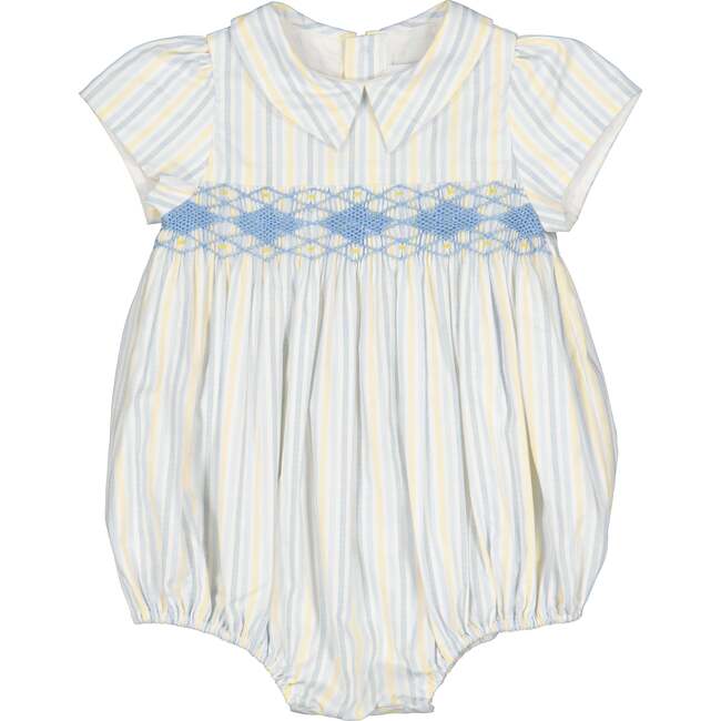 George Stripe Romper, Blue