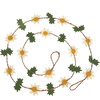 Handmade Garland - Felt Daisies on Jute - 6' - Garlands - 1 - thumbnail
