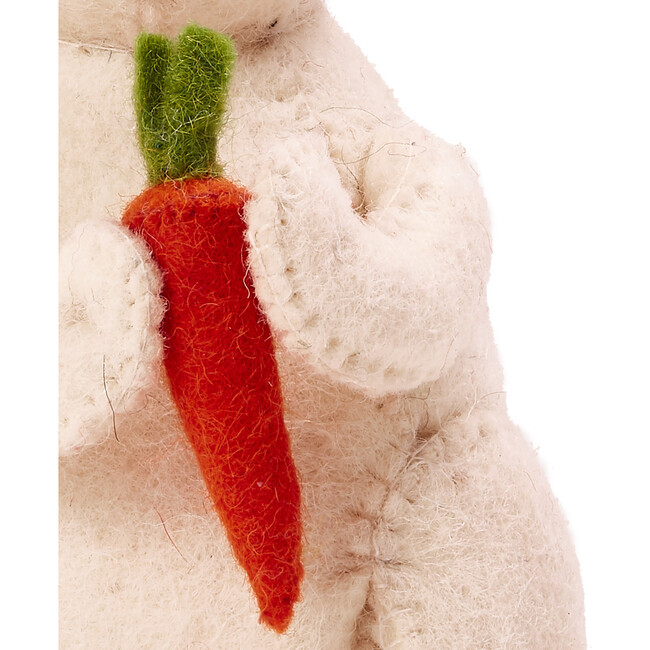 Easter Bunny in Hand Felted Wool