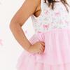Ditsy Floral Short Sleeve Tutu Dress, Multi - Dresses - 3