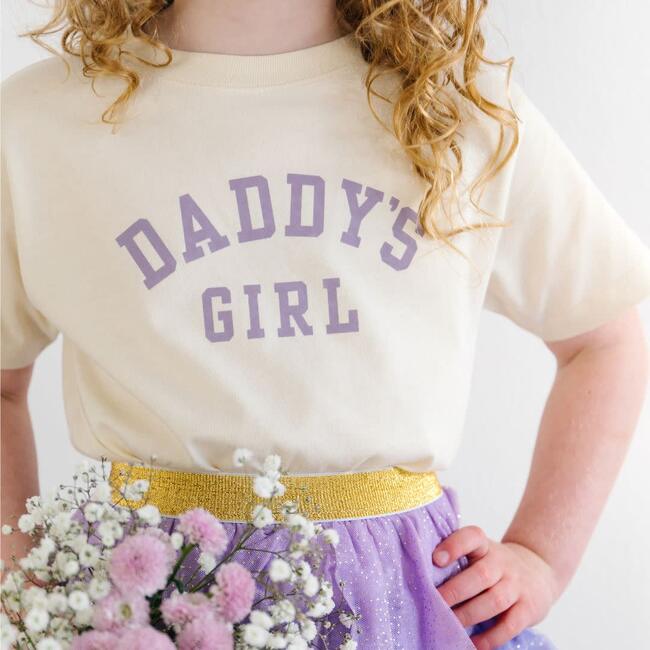 Daddy's Girl Short Sleeve T-Shirt, Natural - T-Shirts - 3