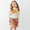 Fall Babe Fun Patch Sweatshirt, Natural - Sweatshirts - 2