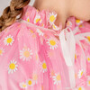 Daisy Cape, Pink - Costume Accessories - 4 - thumbnail