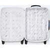 Logan Carry-On Suitcase, Blue Checkerboard - Luggage - 3