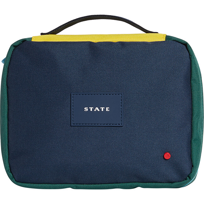 Bensen Toiletry Kit, Green/Navy - Bags - 1