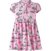Eloise Afternoon Tea Dress, Pink - Dresses - 1 - thumbnail