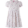 Eloise Bow Jersey Dress, Pink - Dresses - 1 - thumbnail