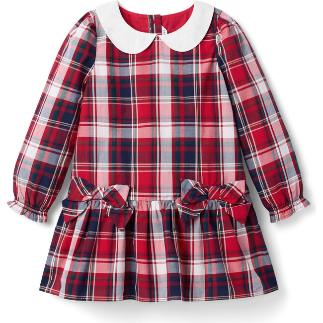 The Tartan Shimmer Bow Dress