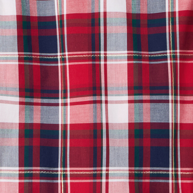 The Tartan Shimmer Bow Dress