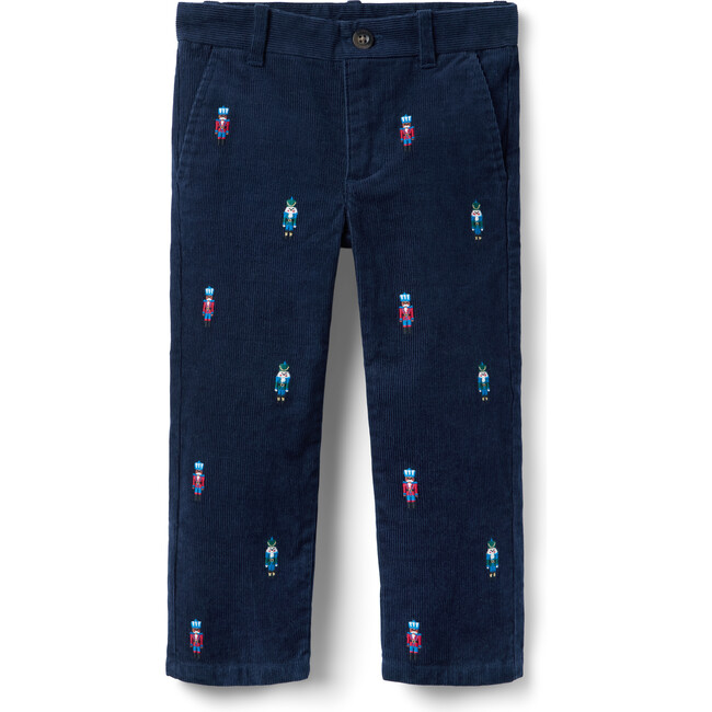 The Embroidered Nutcracker Corduroy Pant