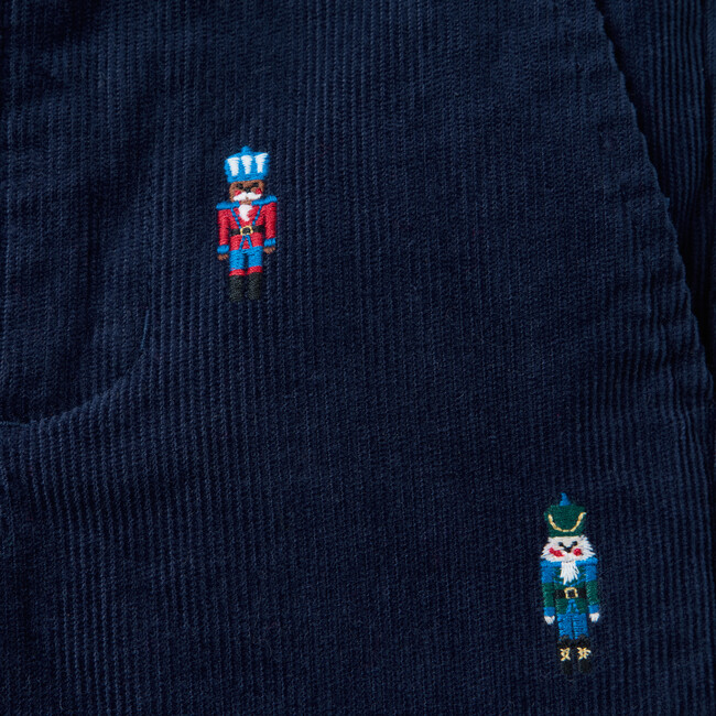 The Embroidered Nutcracker Corduroy Pant