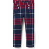 Tartan Jacquard Button Pant - Leggings - 1 - thumbnail