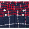 Tartan Jacquard Button Pant - Leggings - 2