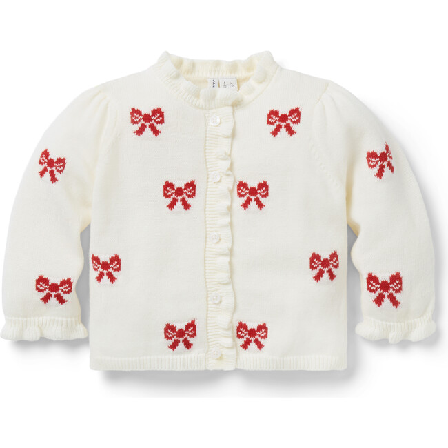 Baby Bow Ruffle Cardigan