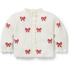 Baby Bow Ruffle Cardigan - Sweaters - 1 - thumbnail
