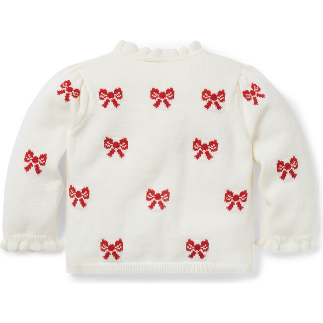Baby Bow Ruffle Cardigan - Sweaters - 3