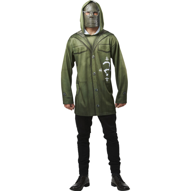 The Batman Riddler Adult Costume, Green - Costumes - 1