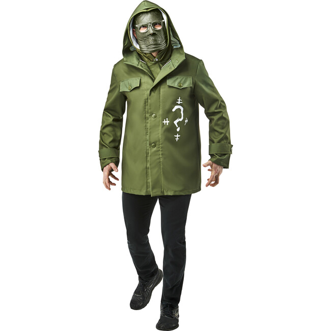 The Batman Riddler Adult Deluxe Costume, Green