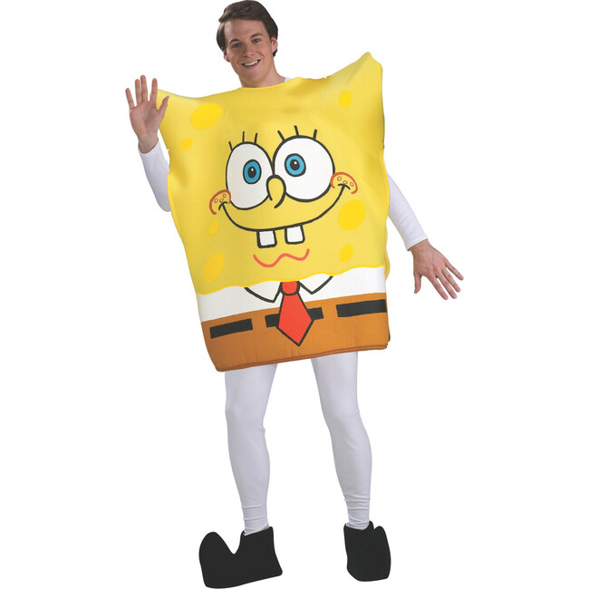Spongebob Squarepants Adult Tunic Costume, Multi - Costumes - 1