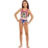 Amina Kids’ One Piece Swimsuit, Pink - One Pieces - 1 - thumbnail