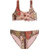 Dolce Kids’ Bikini Set, Pink - Two Pieces - 2