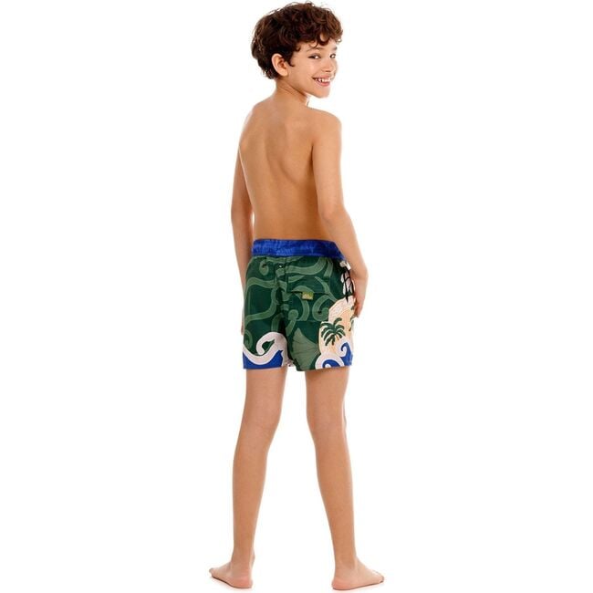 Nick Kids’ Swim Trunks, Green - Swim Trunks - 3