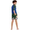 Noah Kids’ Rashguard, Blue - Rash Guards - 3 - thumbnail