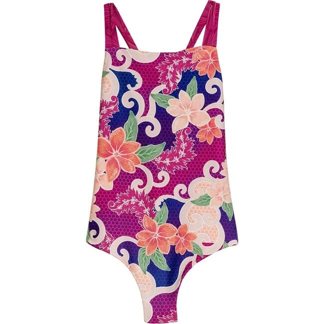 Amina Kids’ One Piece Swimsuit, Pink