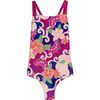 Amina Kids’ One Piece Swimsuit, Pink - One Pieces - 2