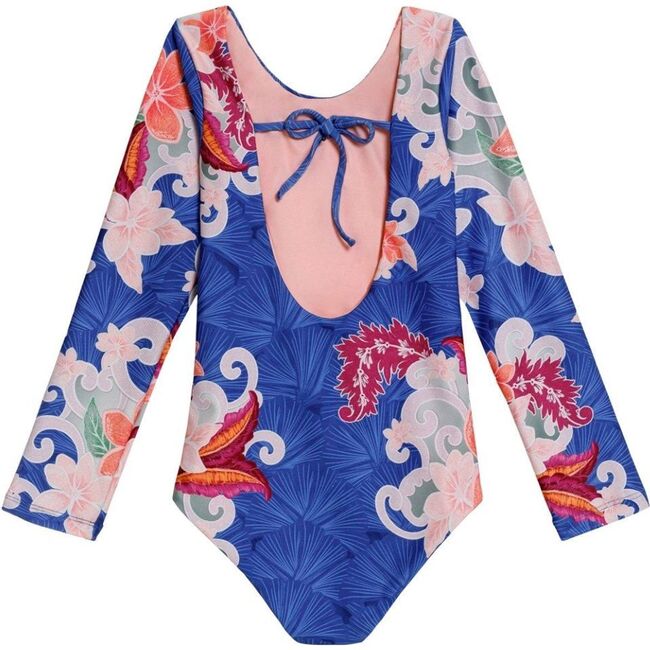 Honey Kids’ One Piece Swimsuit, Blue - One Pieces - 4